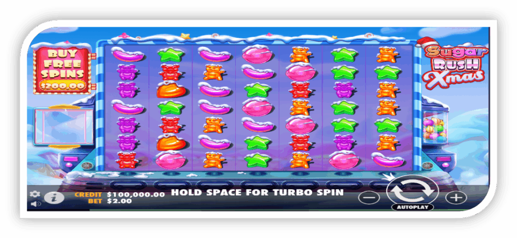 Sugar Rush Xmas graphics and theme