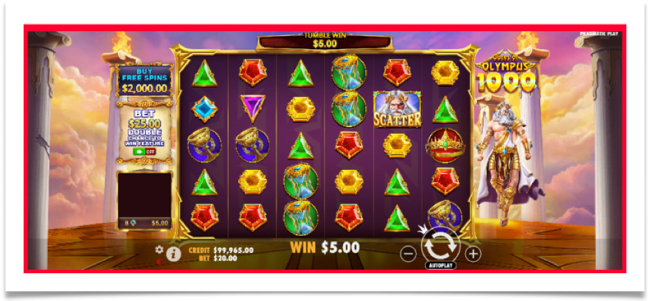 Gate of Olympus 1000 Graphics and Theme 