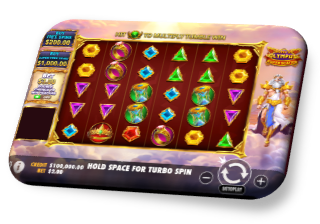 Gates of Olympus Super Scatter Graphics and Theme 